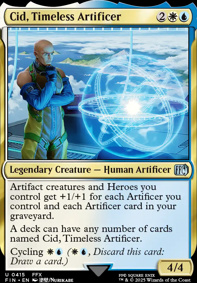 Featured card: Cid, Timeless Artificer