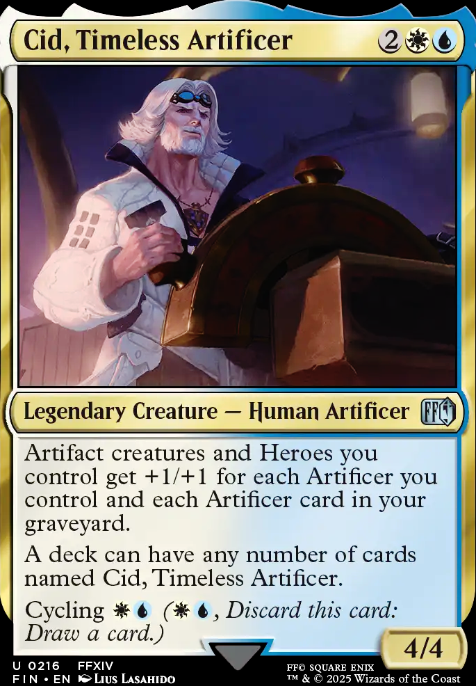 Featured card: Cid, Timeless Artificer