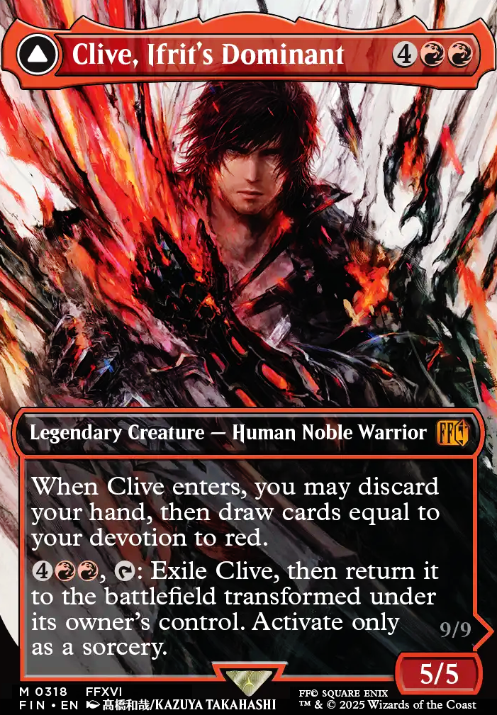 Commander: Clive, Ifrit's Dominant