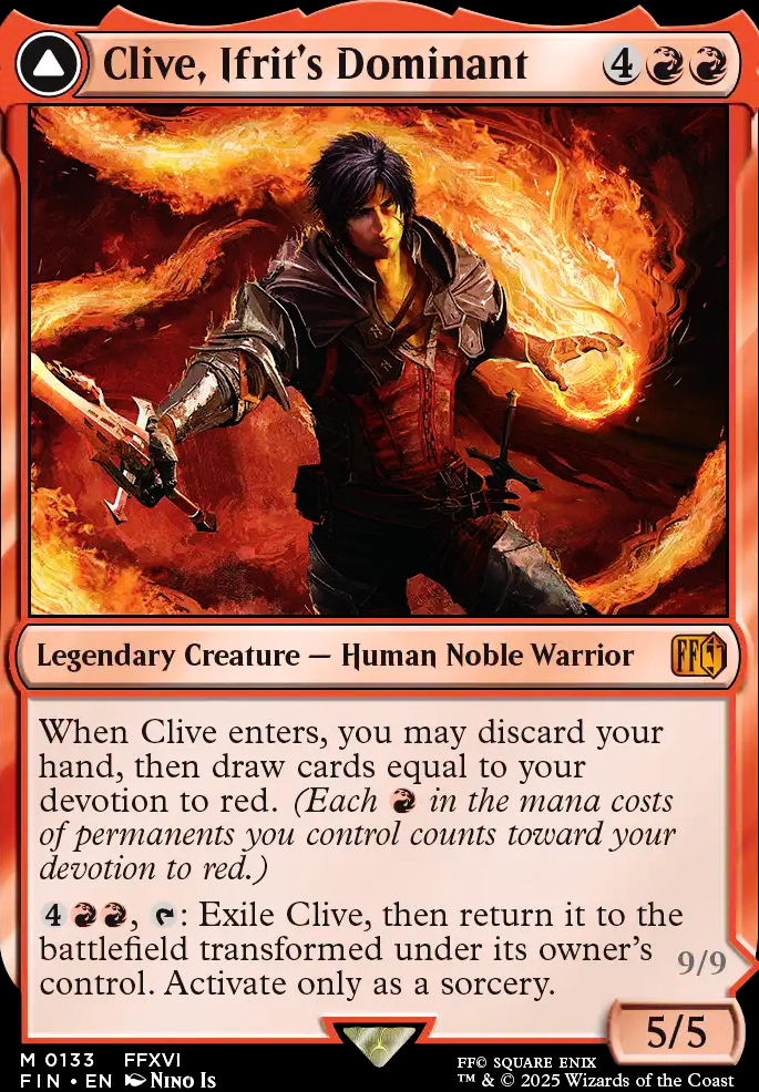 Featured card: Clive, Ifrit's Dominant