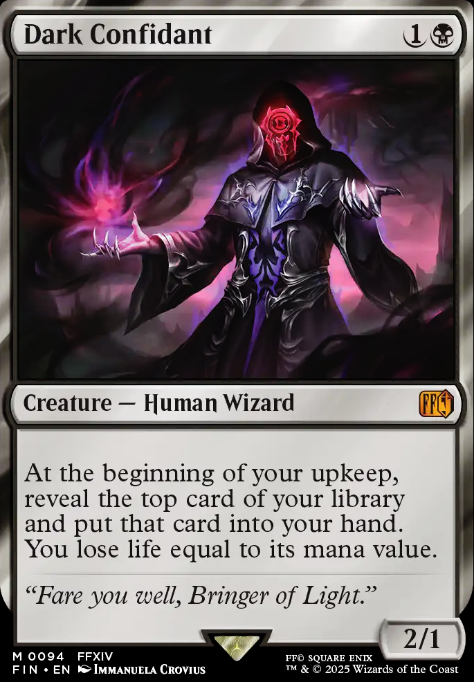 Dark Confidant feature for Mardu Lurrus