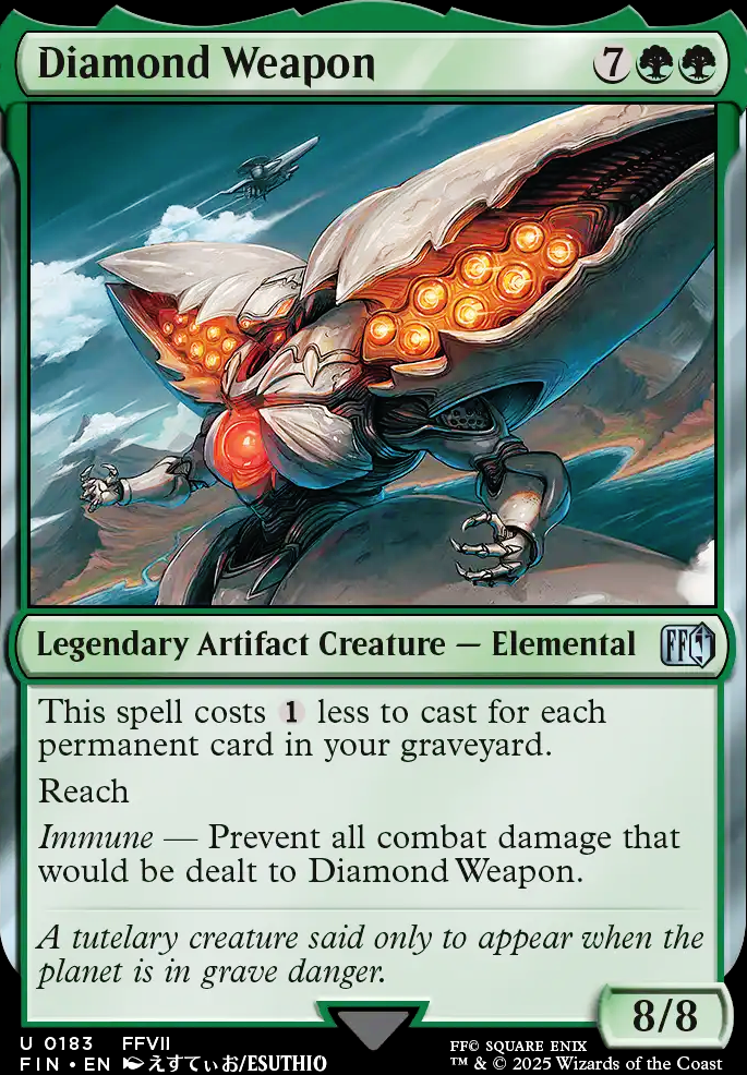 Diamond Weapon feature for Titans of Selesnya