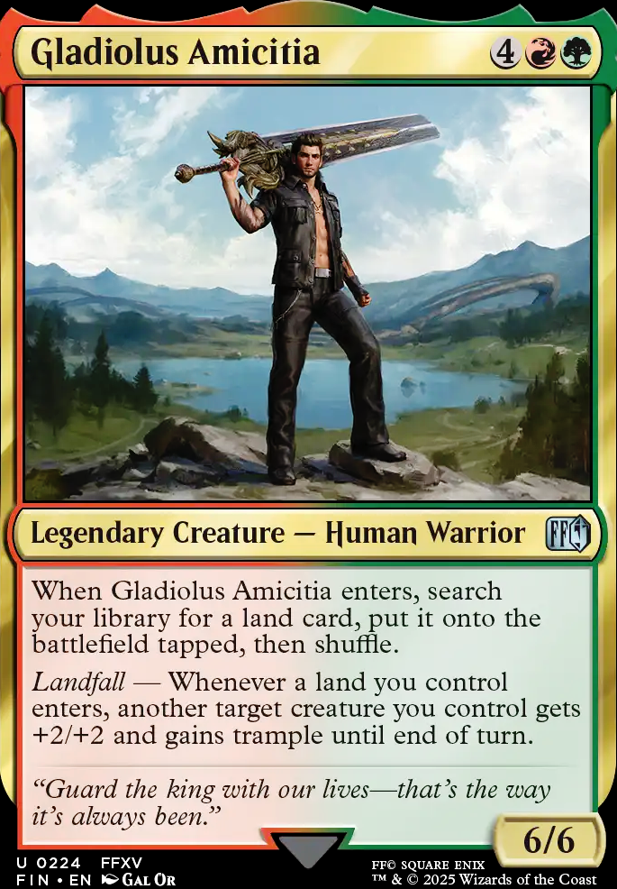 Gladiolus Amicitia