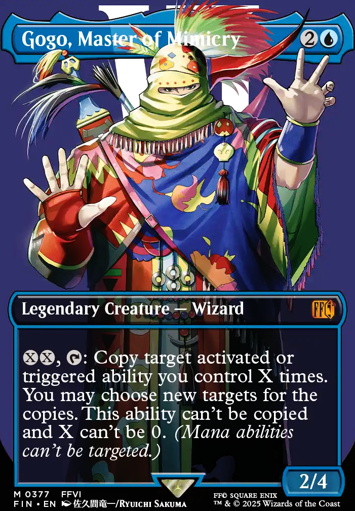 Commander: Gogo, Master of Mimicry