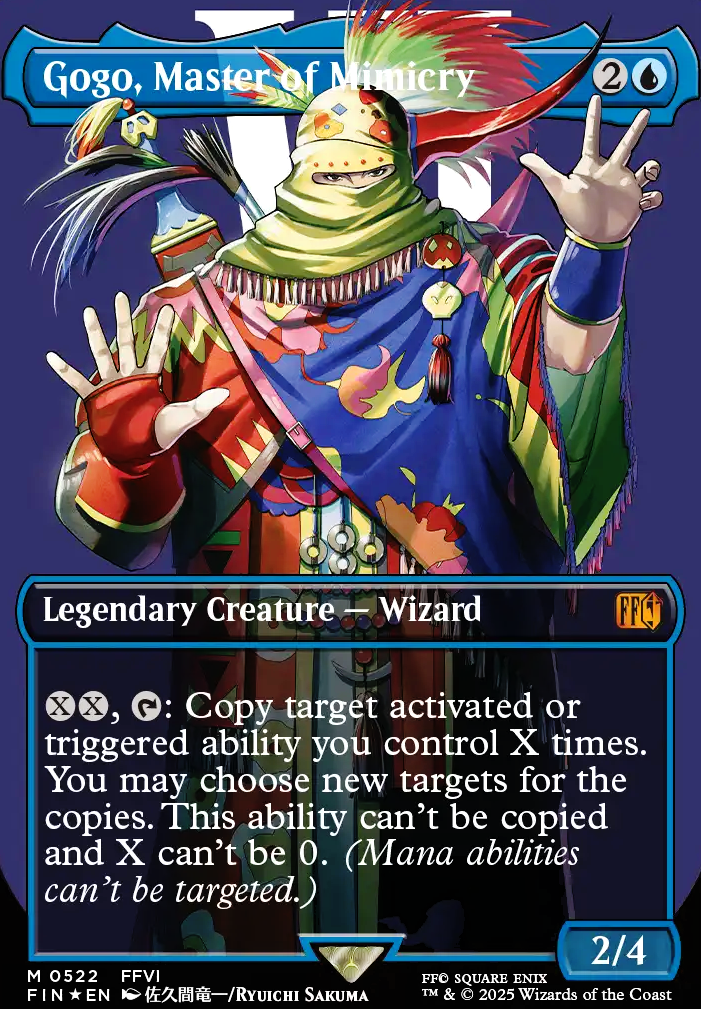 Gogo, Master of Mimicry feature for Gogo wants you Go-gone