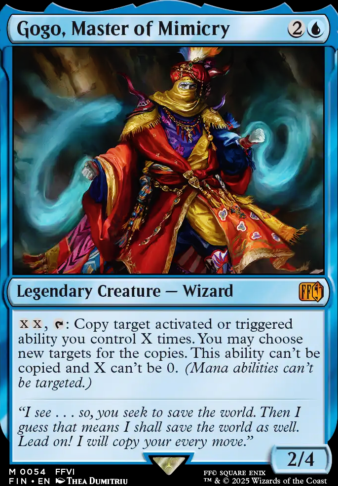 Gogo, Master of Mimicry