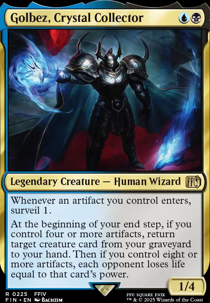 Golbez, Crystal Collector feature for The Darkness of Theodor