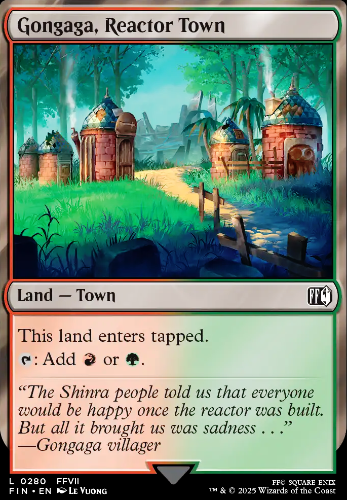 Gongaga, Reactor Town