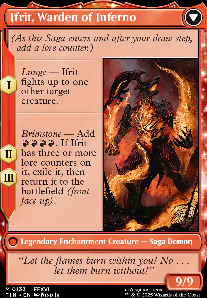 Ifrit, Warden of Inferno
