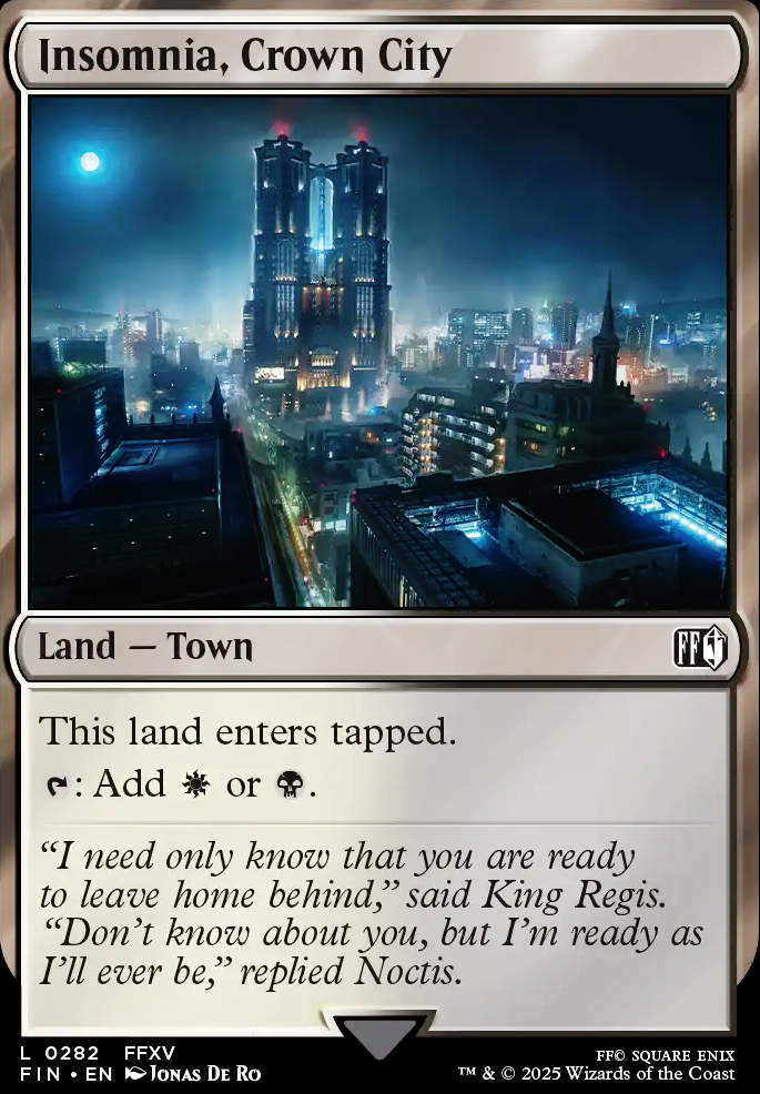 Insomnia, Crown City