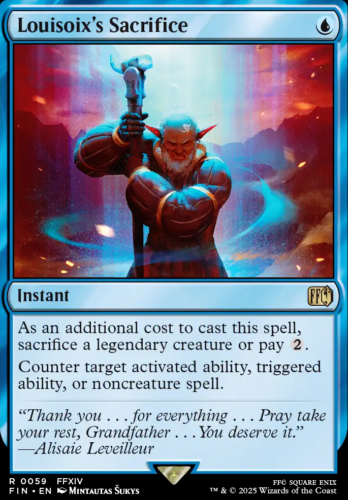 Louisoix's Sacrifice