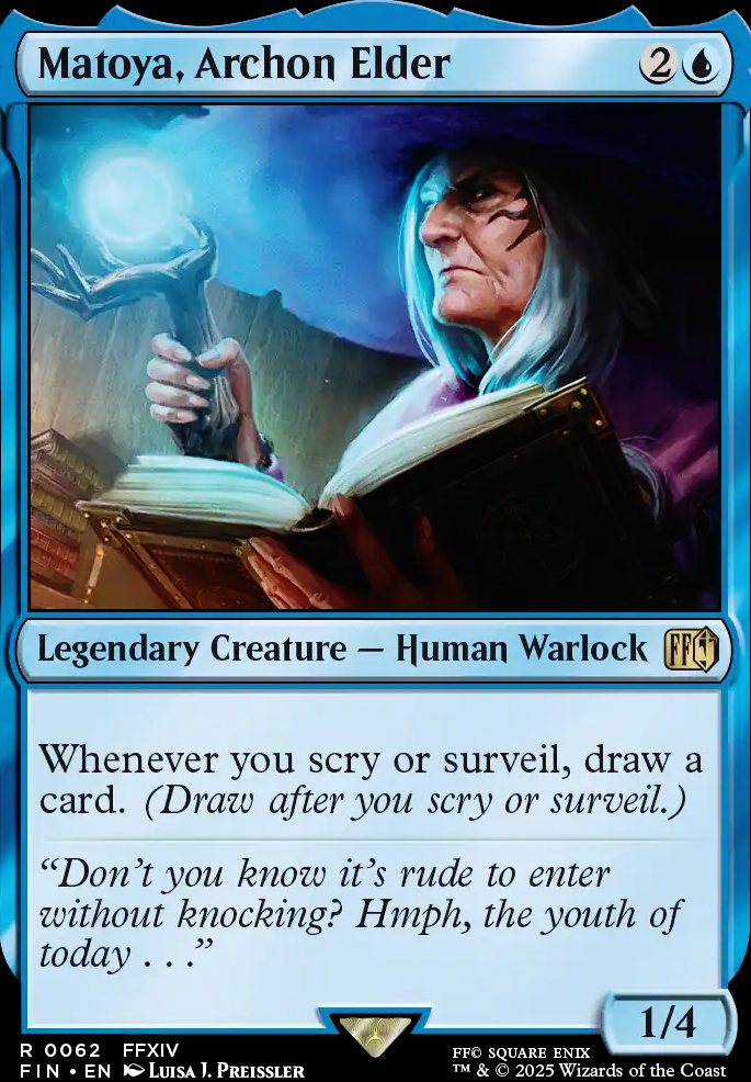Matoya, Archon Elder