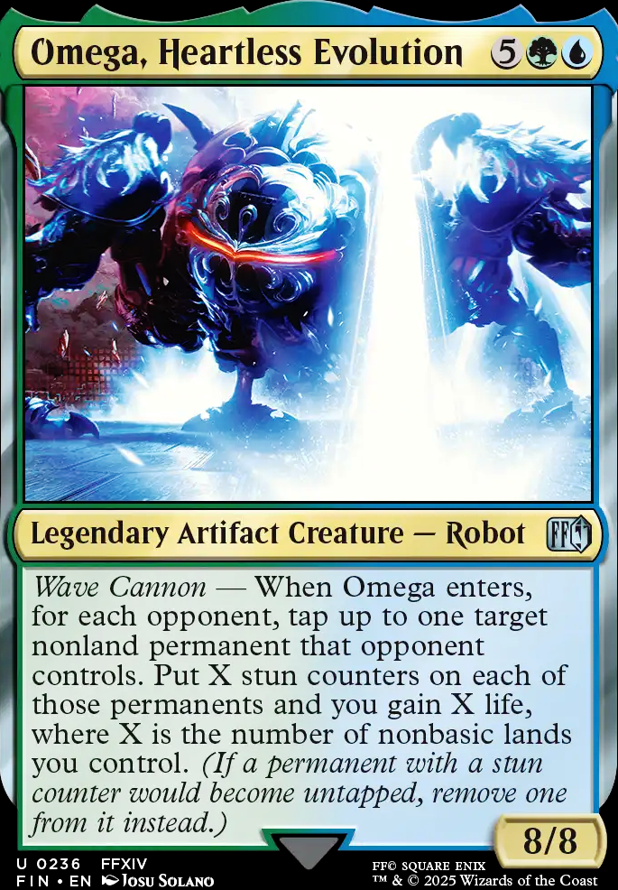Commander: Omega, Heartless Evolution