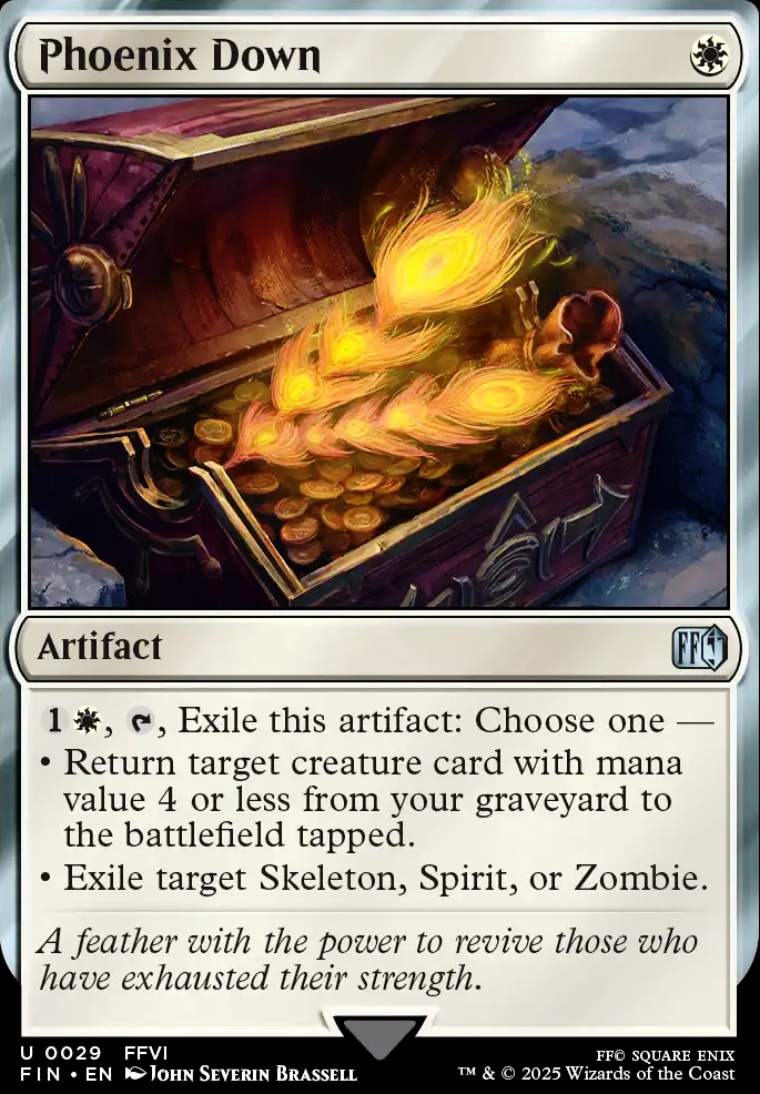 Phoenix Down feature for That's "Treasure Hunter!"