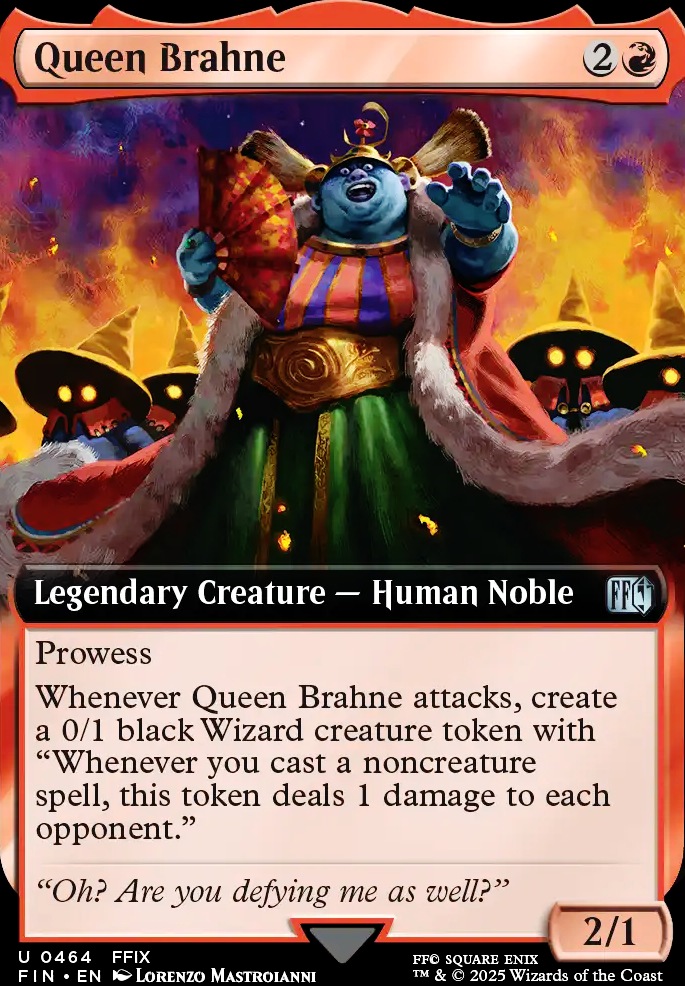 Queen Brahne feature for Hail to the Ping