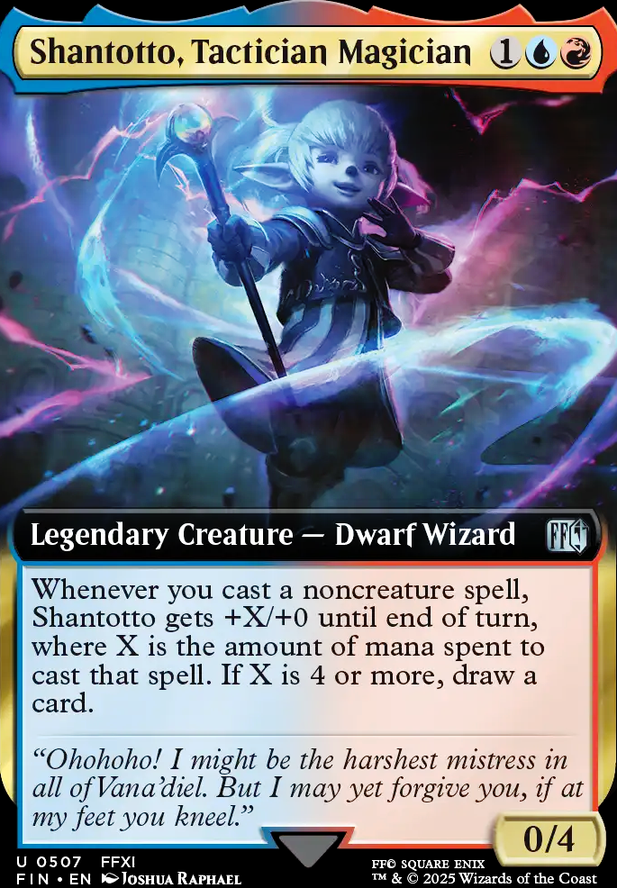 Commander: Shantotto, Tactician Magician