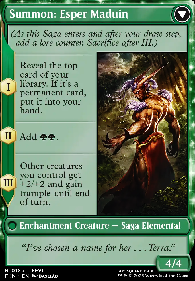 Summon: Esper Maduin