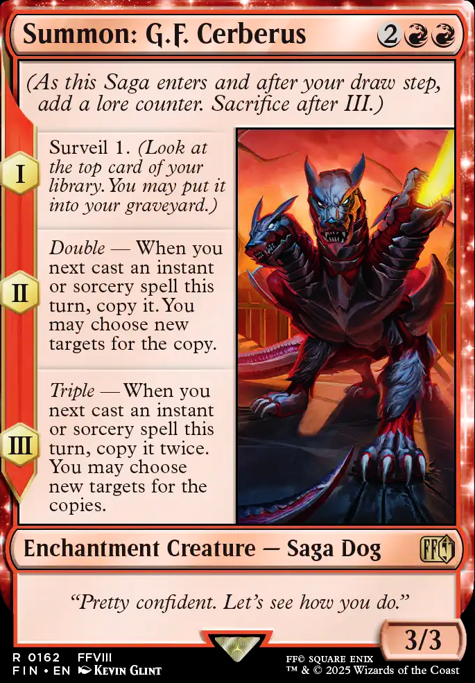 Summon: G.F. Cerberus