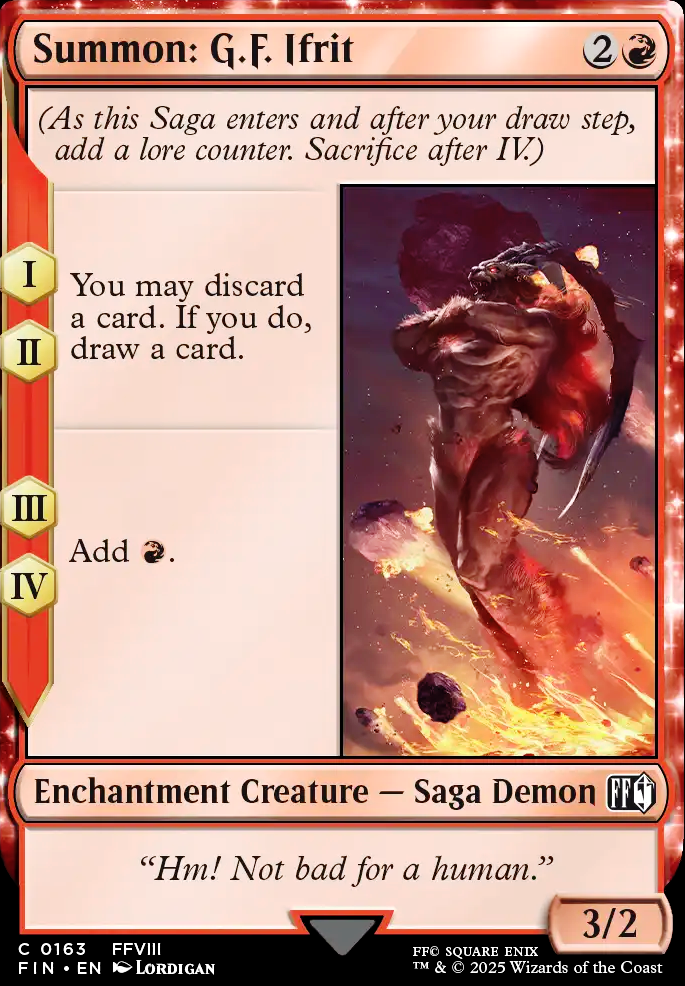 Summon: G.F. Ifrit