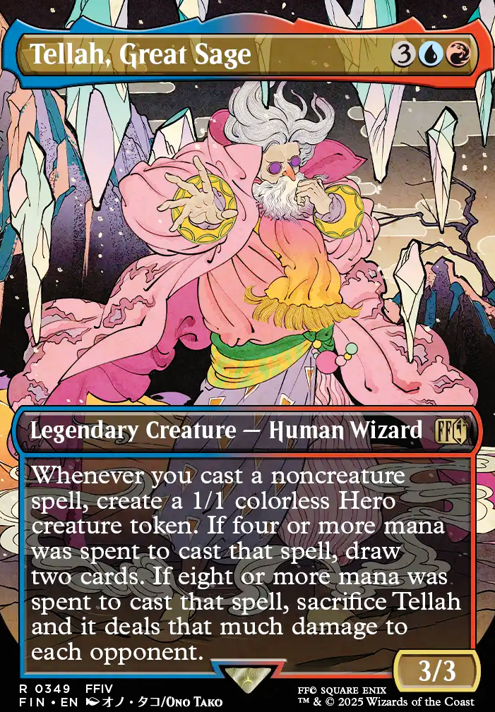 Commander: Tellah, Great Sage