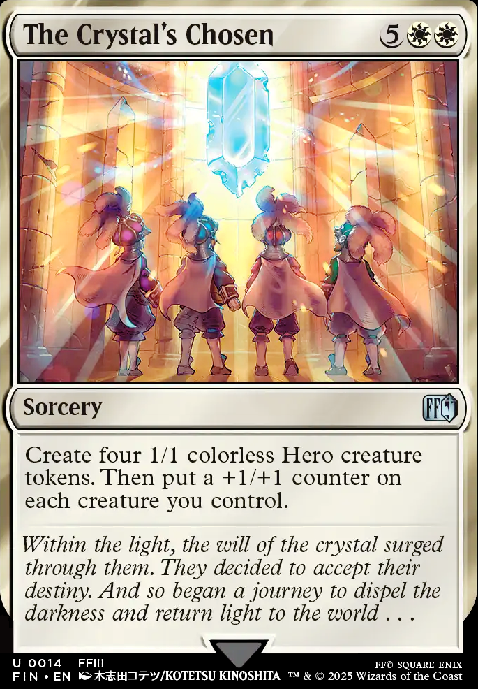 The Crystal's Chosen