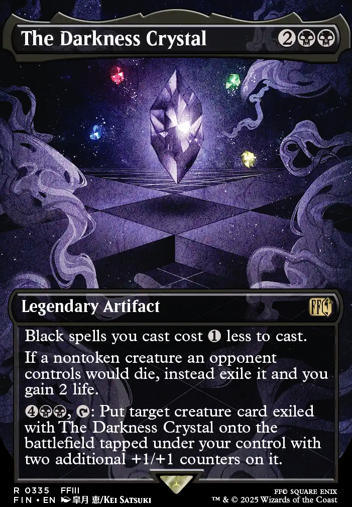 The Darkness Crystal feature for FinFan Five Color: Yoshi-P's Night on the Towns