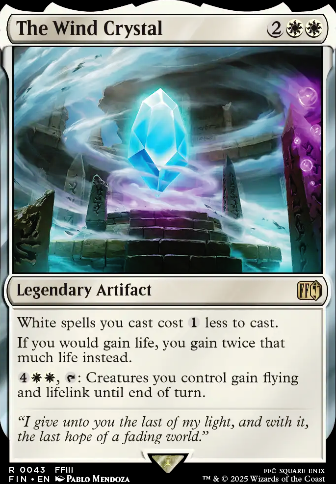 The Wind Crystal feature for SeeDH