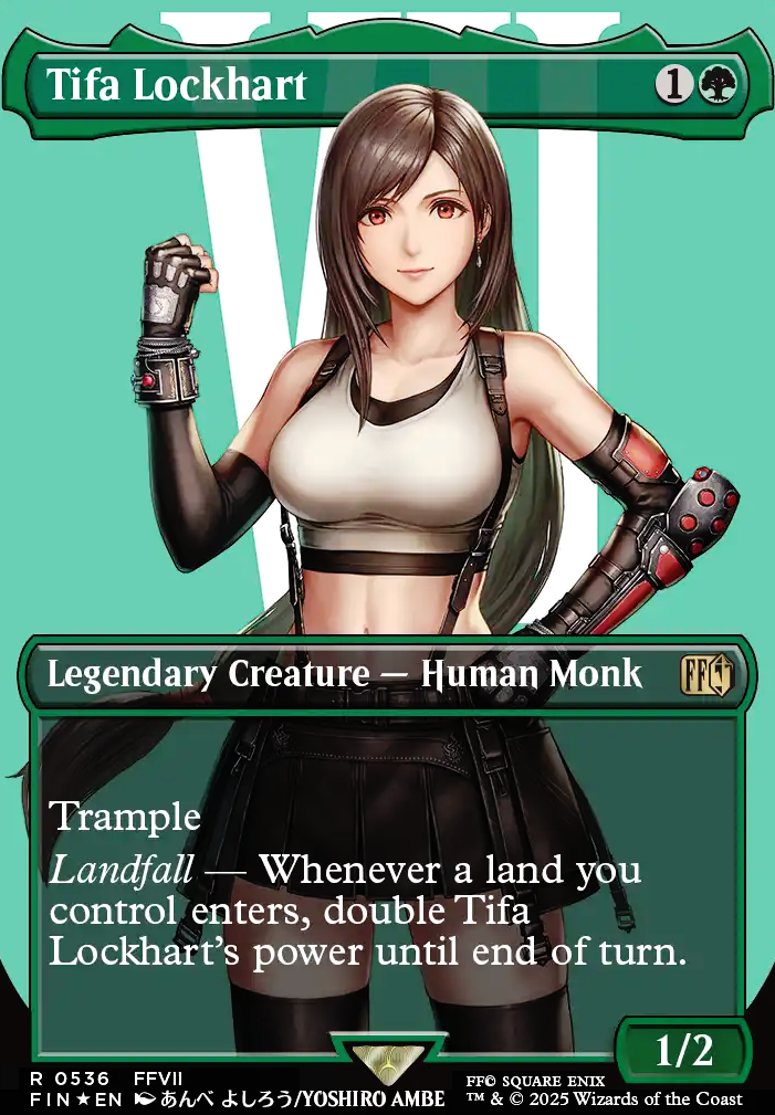 Tifa Lockhart feature for Tifa test