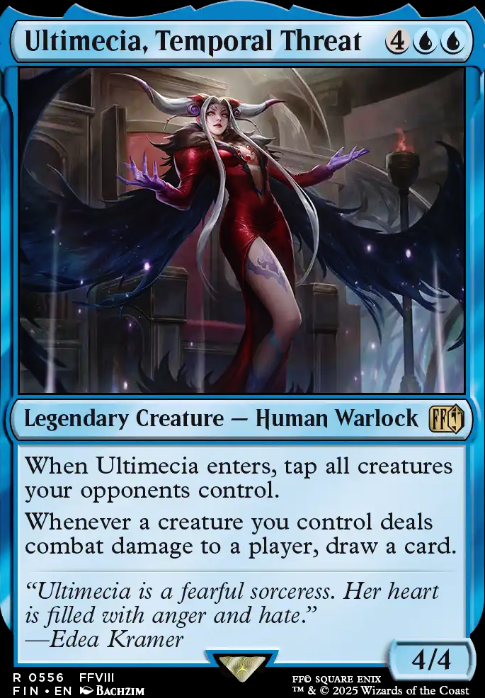 Ultimecia, Temporal Threat feature for A Steed of Bark, Feathers, Thistle, and Twine...