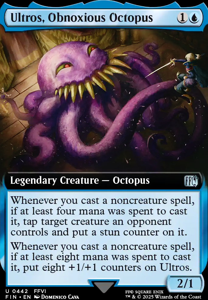 Commander: Ultros, Obnoxious Octopus