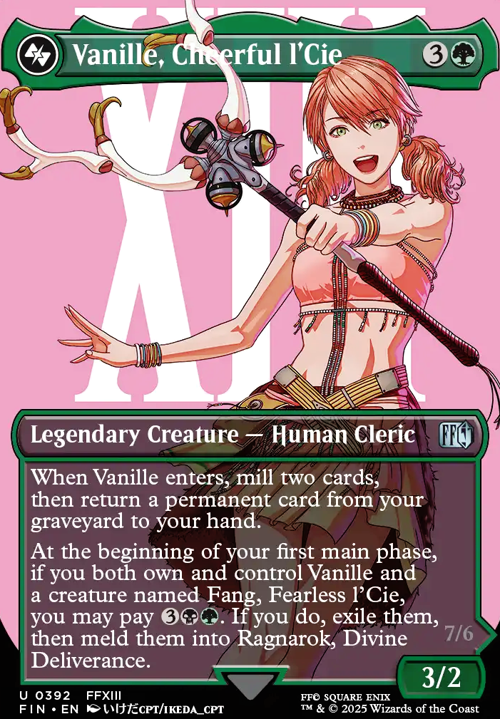 Vanille, Cheerful l'Cie feature for Vanille! (and Fang)