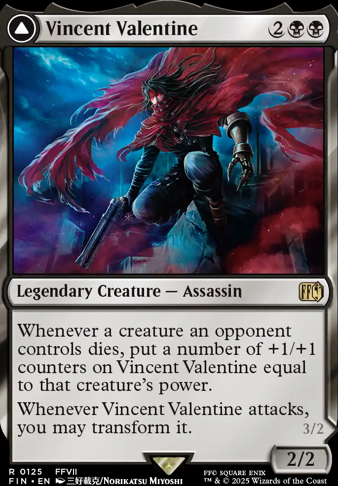 Featured card: Vincent Valentine