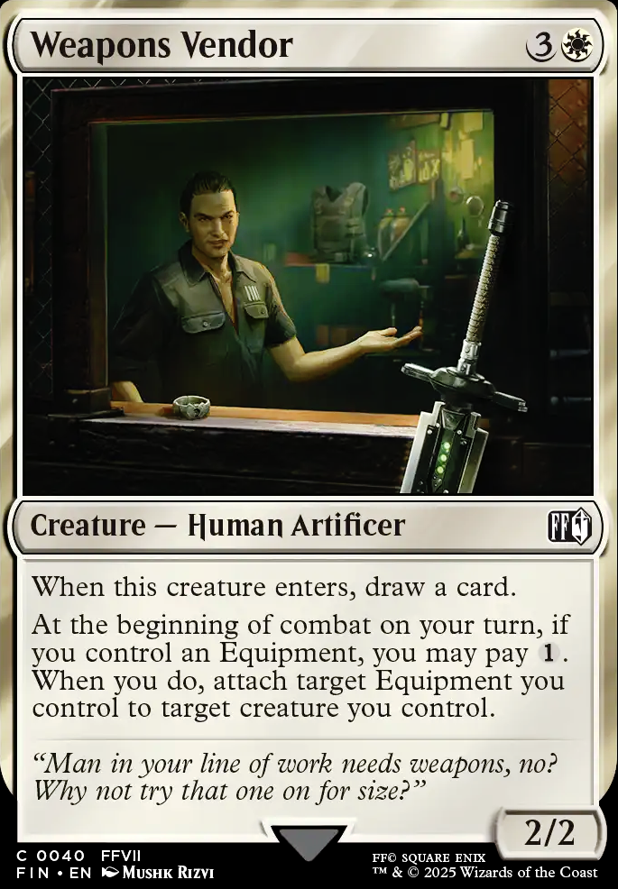 Weapons Vendor