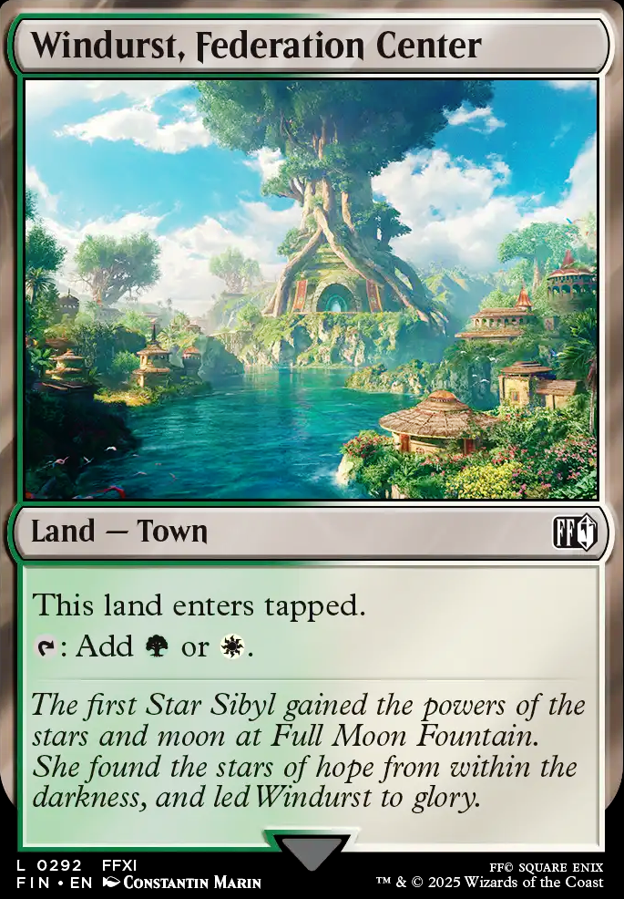 Featured card: Windurst, Federation Center