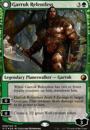 Featured card: Garruk Relentless