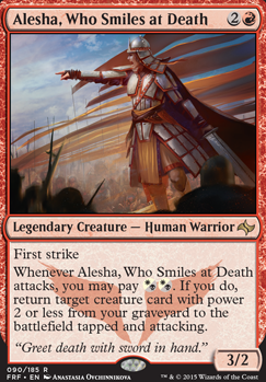 Alesha, Who Smiles at Death feature for Combolesha