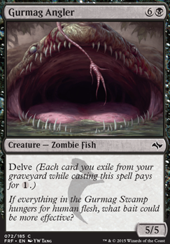 Gurmag Angler feature for Waste Not / Delve Control
