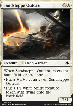 Featured card: Sandsteppe Outcast