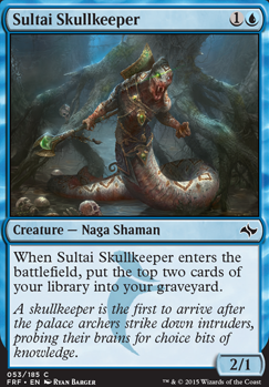 Featured card: Sultai Skullkeeper