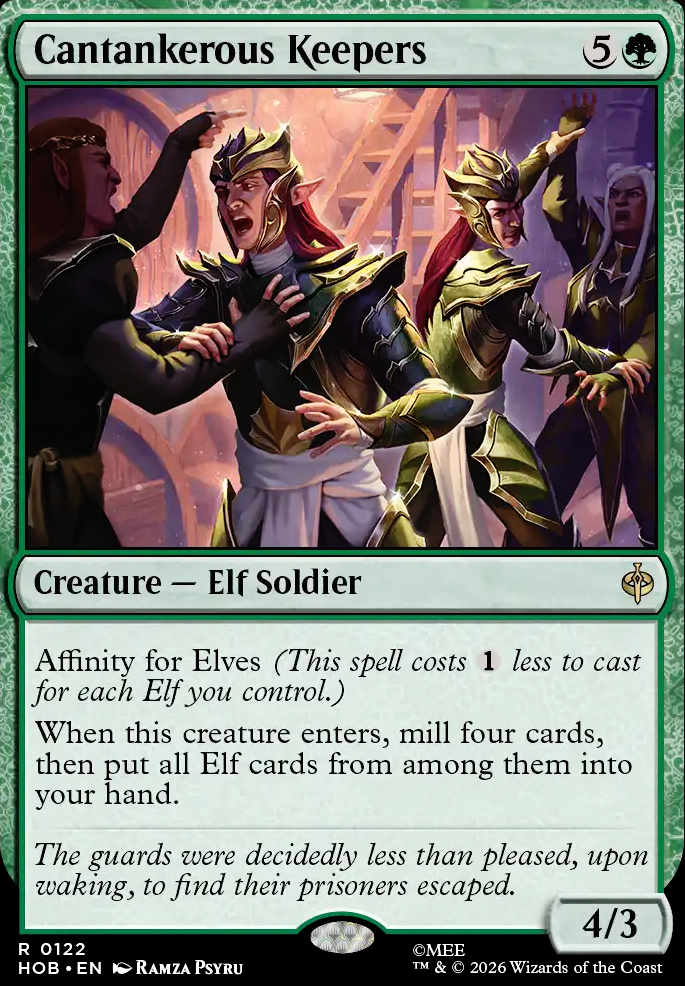 Featured card: Cantankerous Keepers