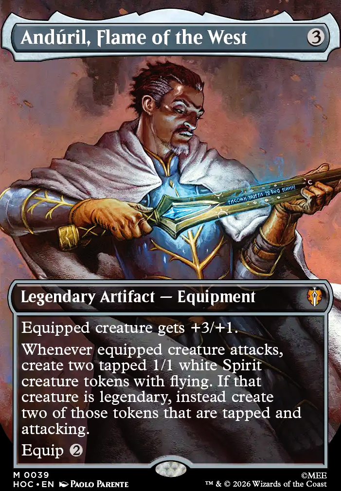 Anduril, Flame of the West