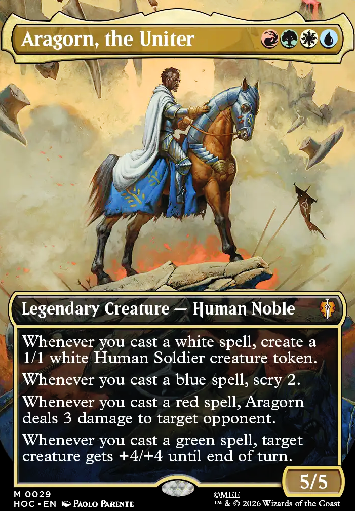 Aragorn, the Uniter feature for Riders of Rohan