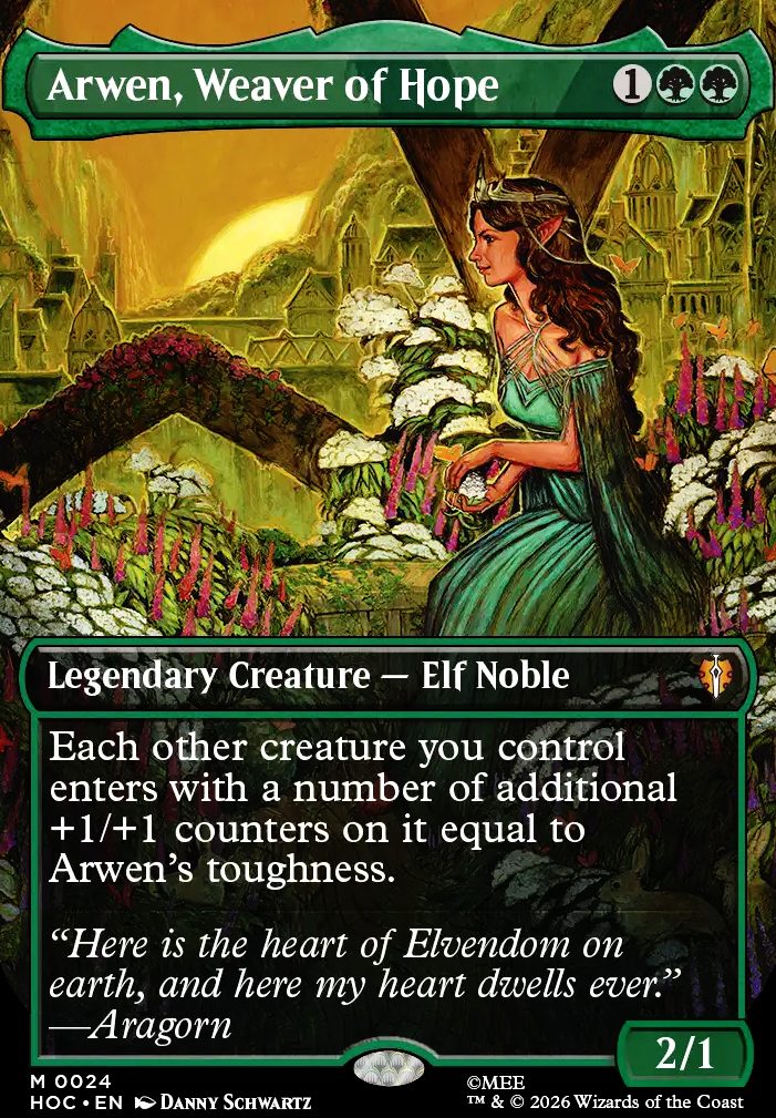 Arwen, Weaver of Hope