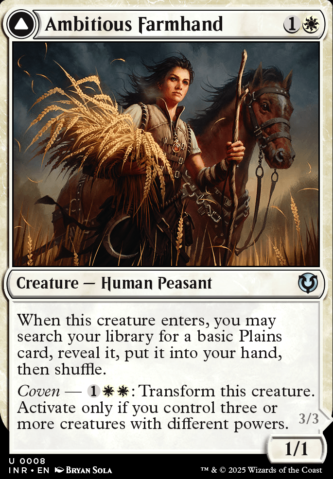 Featured card: Ambitious Farmhand