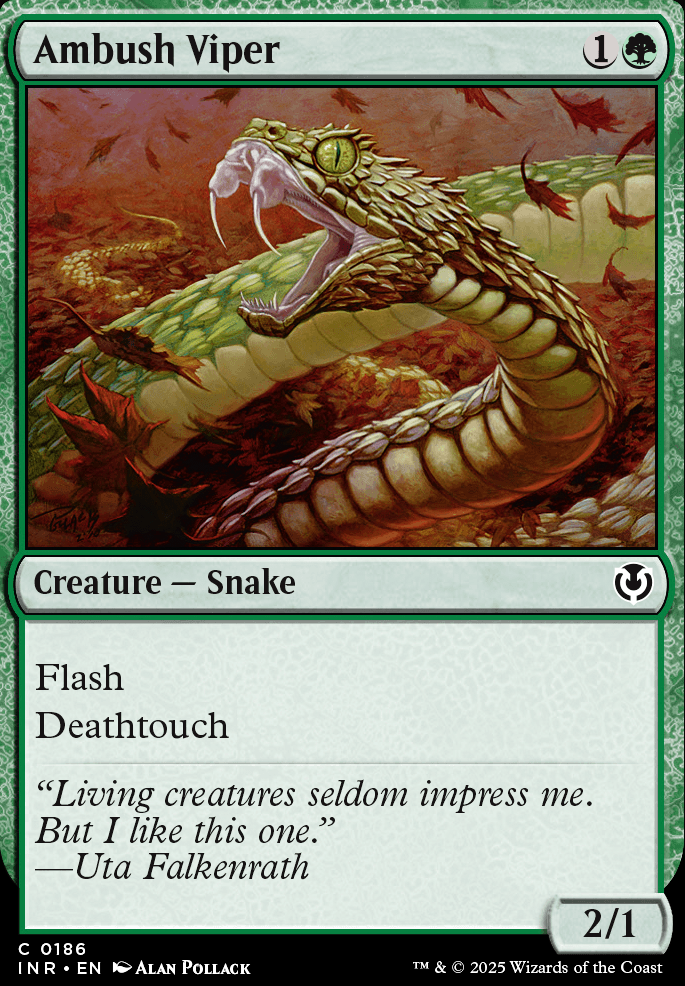 Featured card: Ambush Viper