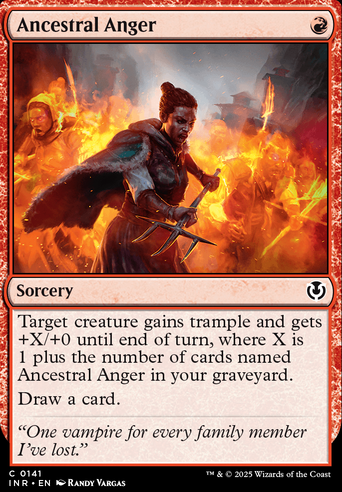 Ancestral Anger