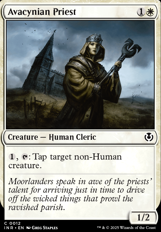 Featured card: Avacynian Priest