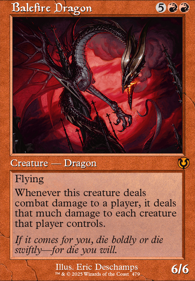 Featured card: Balefire Dragon