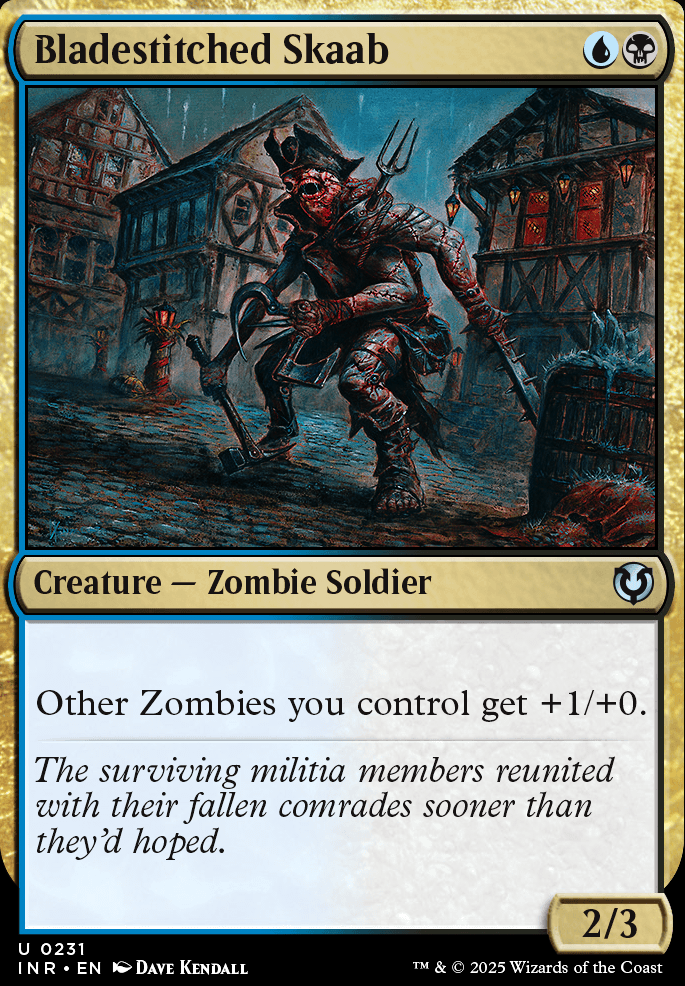 Featured card: Bladestitched Skaab