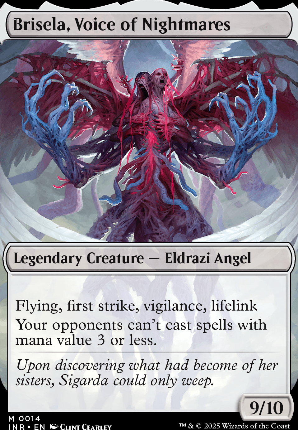 Brisela, Voice of Nightmares feature for Horrors of Life (Gisela, the Broken Blade)